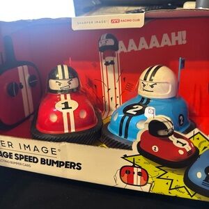 Sharper Image Vintage Speed Bumpers - Red and Blue